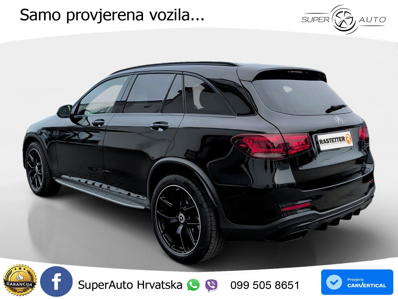 Mercedes GLC 300d (245 KS) 4MATIC G-TRONIC AMG LED+GR SJED+ACC