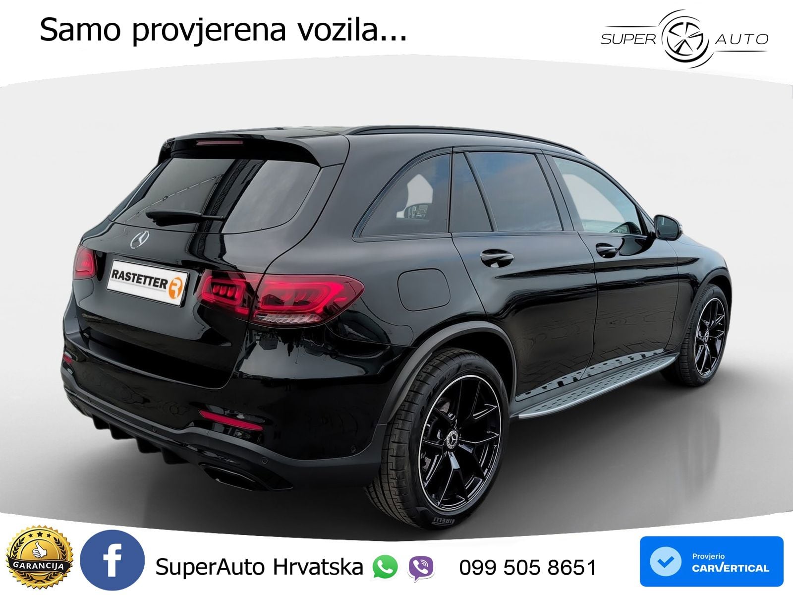 Mercedes GLC 300d (245 KS) 4MATIC G-TRONIC AMG LED+GR SJED+ACC