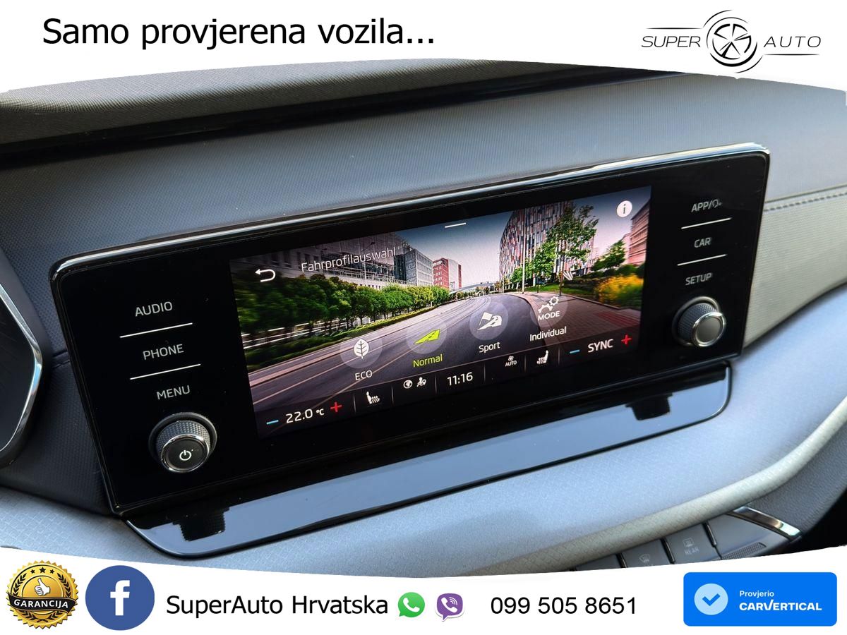 Škoda Octavia Combi 2.0 TDI (150 KS) DSG LED+GR SJED+ACC