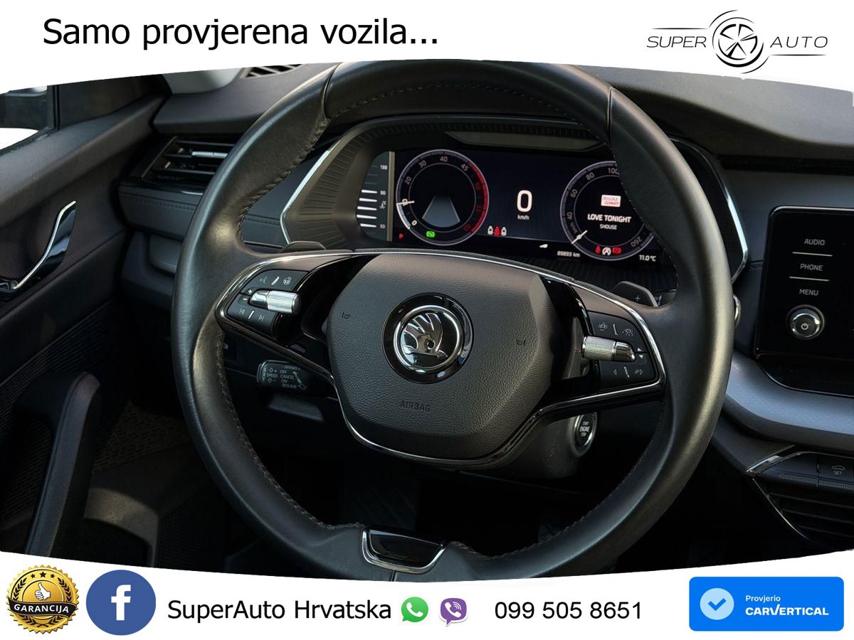 Škoda Octavia Combi 2.0 TDI (150 KS) DSG LED+GR SJED+ACC