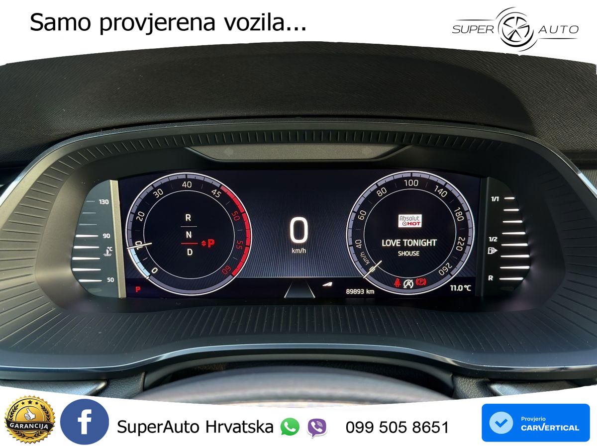 Škoda Octavia Combi 2.0 TDI (150 KS) DSG LED+GR SJED+ACC