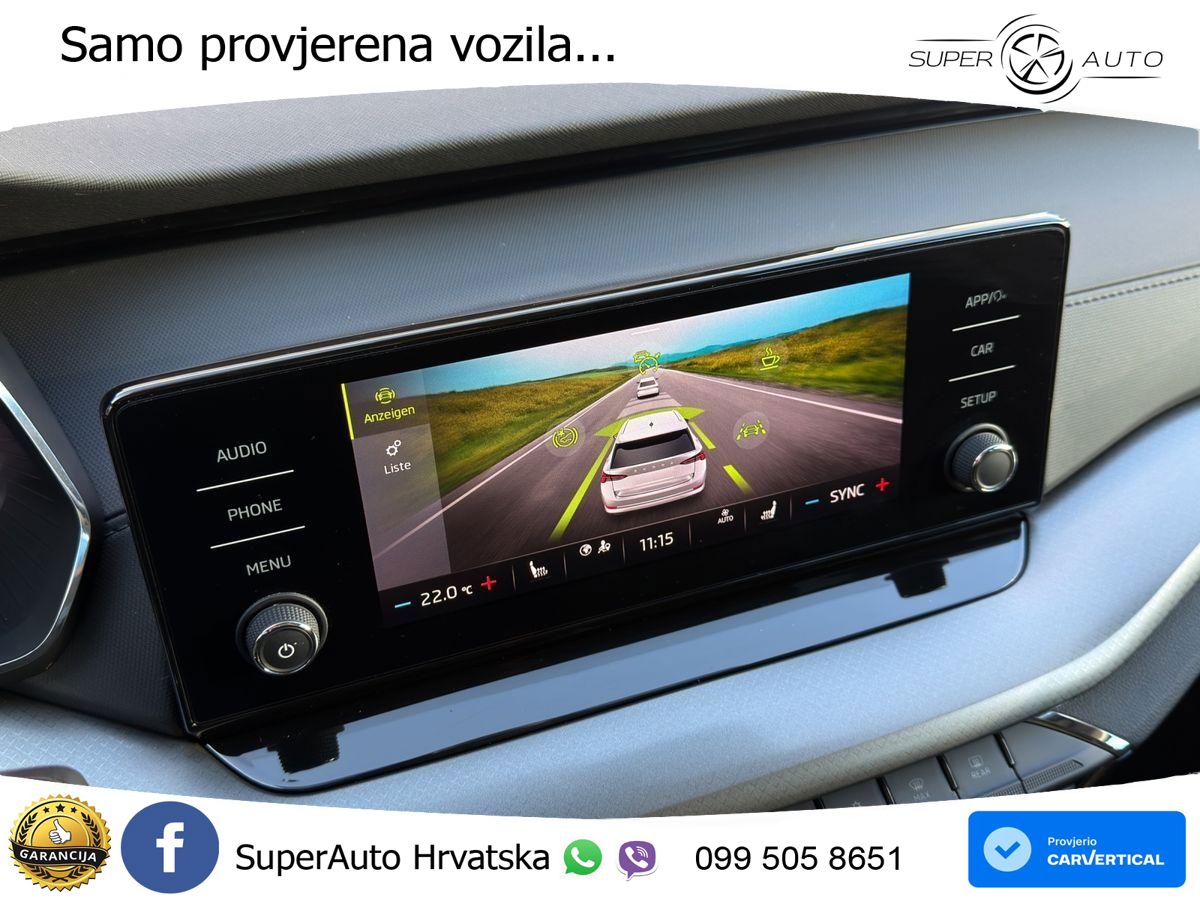 Škoda Octavia Combi 2.0 TDI (150 KS) DSG LED+GR SJED+ACC