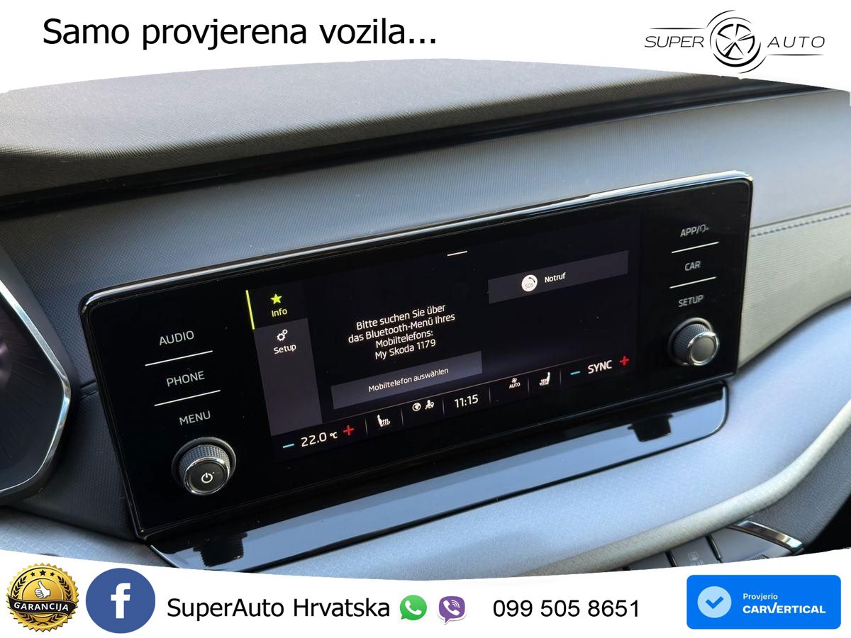 Škoda Octavia Combi 2.0 TDI (150 KS) DSG LED+GR SJED+ACC