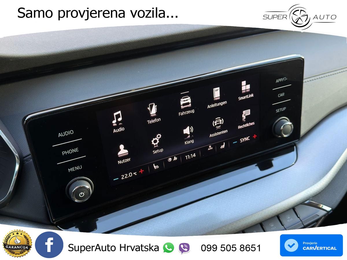 Škoda Octavia Combi 2.0 TDI (150 KS) DSG LED+GR SJED+ACC