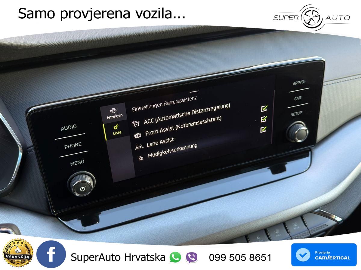 Škoda Octavia Combi 2.0 TDI (150 KS) DSG LED+GR SJED+ACC