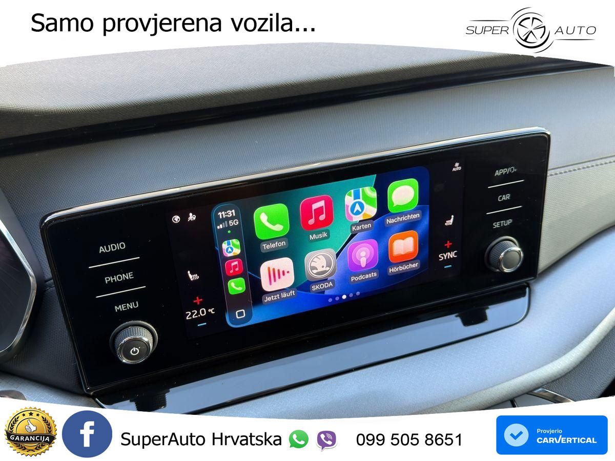 Škoda Octavia Combi 2.0 TDI (150 KS) DSG LED+GR SJED+ACC