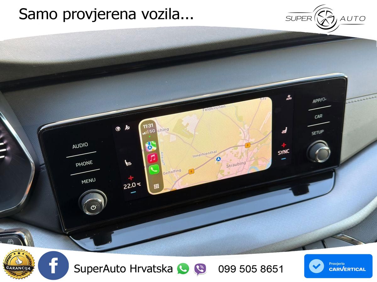 Škoda Octavia Combi 2.0 TDI (150 KS) DSG LED+GR SJED+ACC