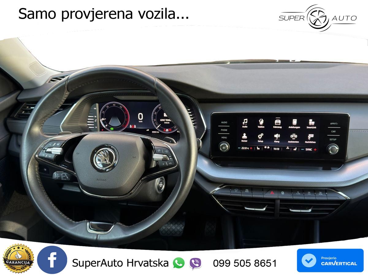 Škoda Octavia Combi 2.0 TDI (150 KS) DSG LED+GR SJED+ACC
