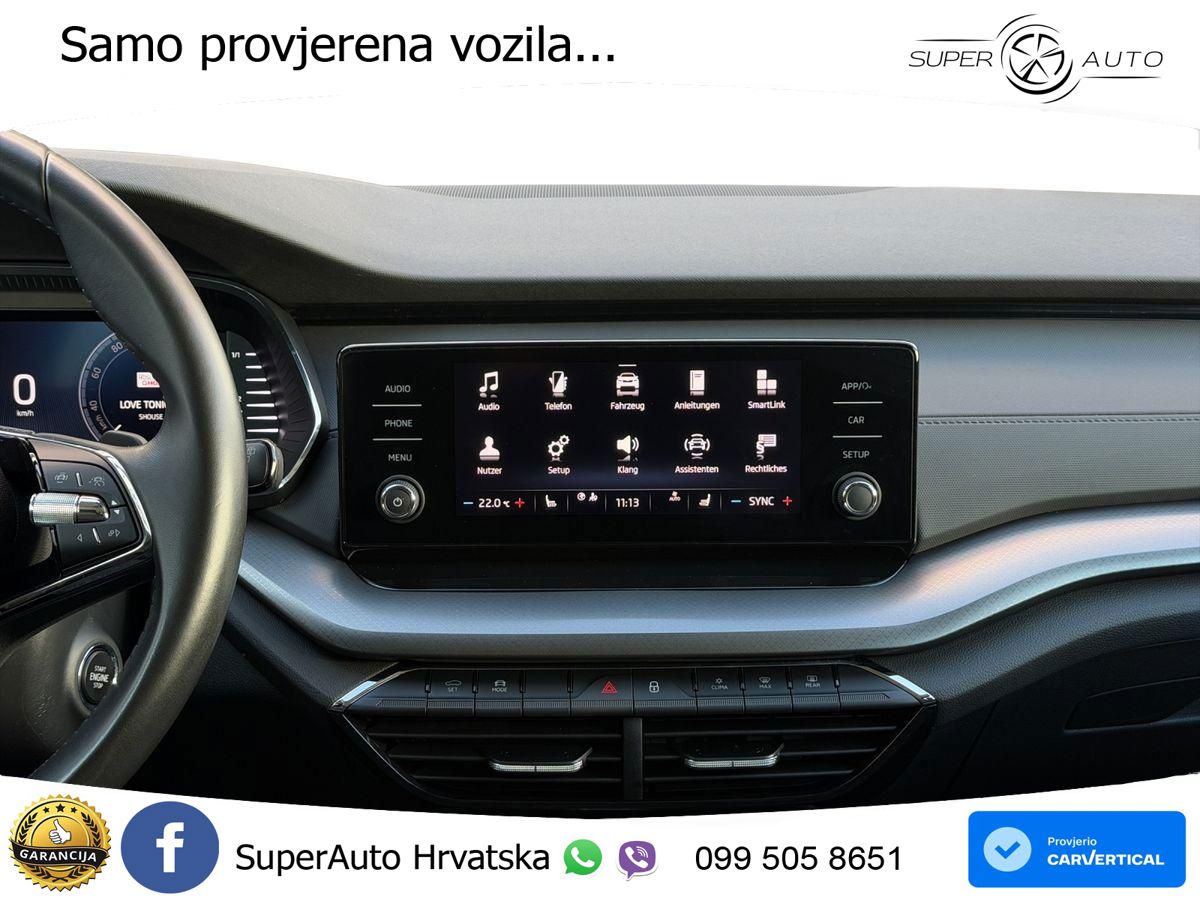 Škoda Octavia Combi 2.0 TDI (150 KS) DSG LED+GR SJED+ACC