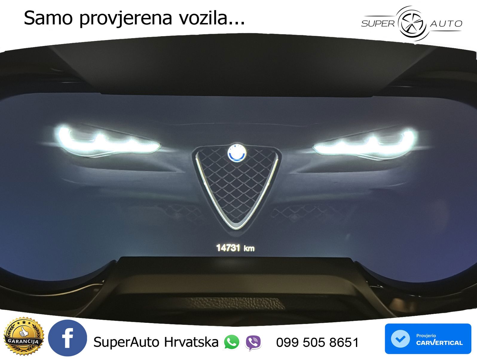 Alfa Romeo Giulia 2.0 Turbo (280 KS) Q4 Automatic LED+GR SJED+ACC