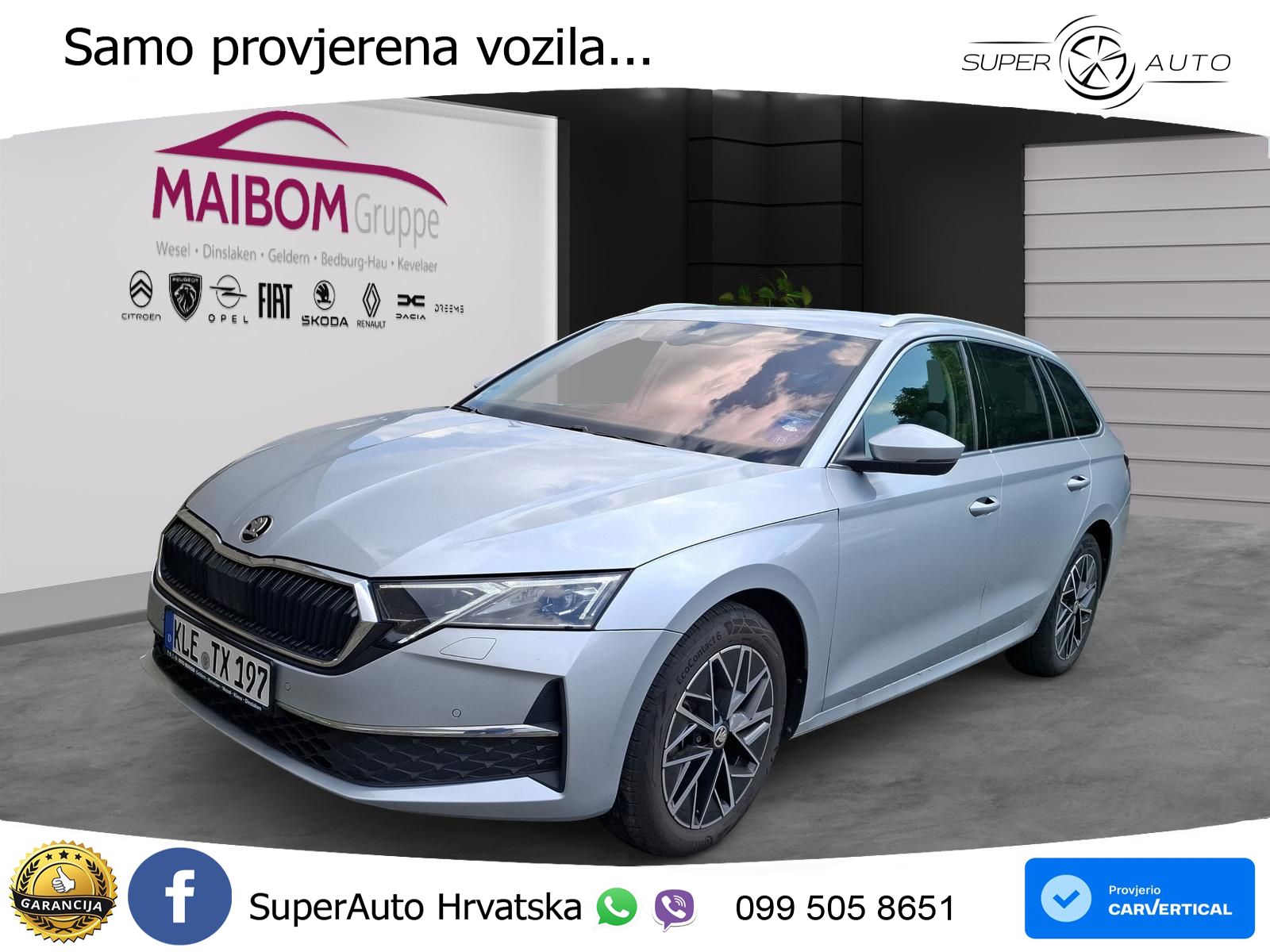 Škoda Octavia Combi 2.0 TDI (150 KS) DSG