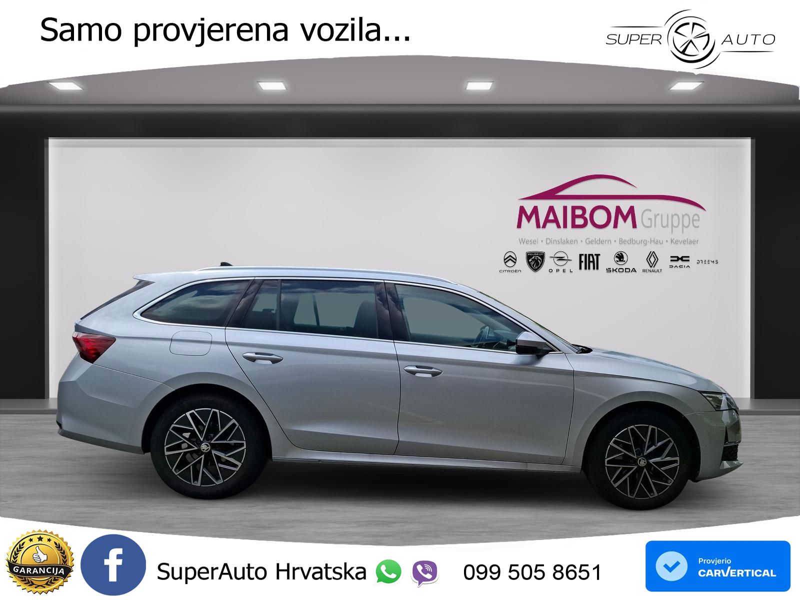Škoda Octavia Combi 2.0 TDI (150 KS) DSG