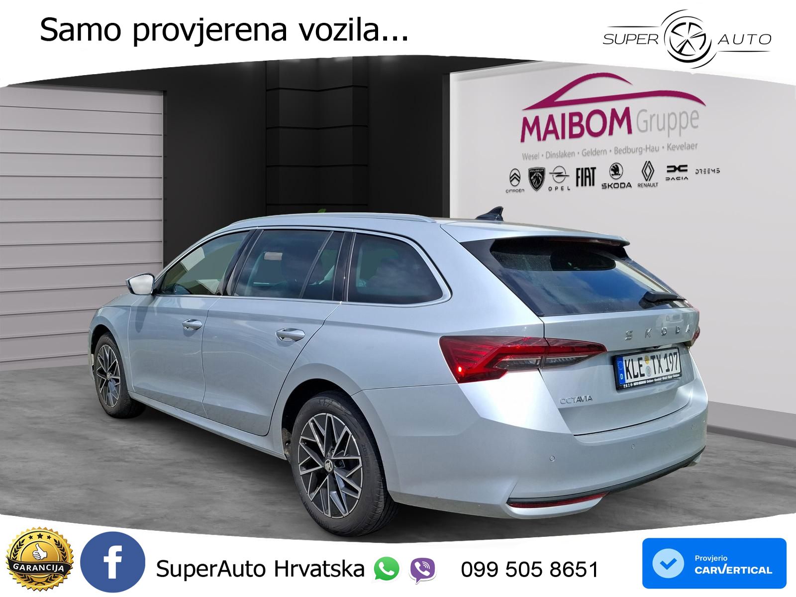 Škoda Octavia Combi 2.0 TDI (150 KS) DSG