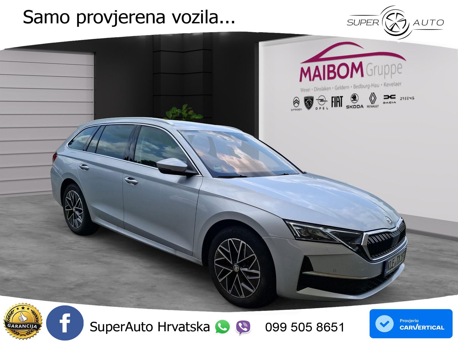 Škoda Octavia Combi 2.0 TDI (150 KS) DSG