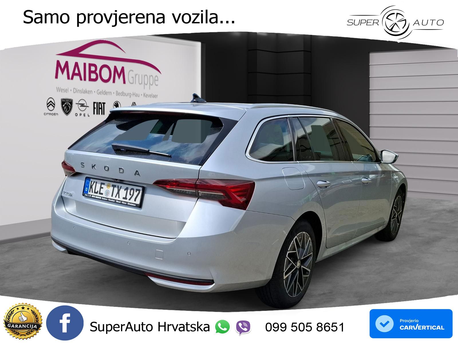 Škoda Octavia Combi 2.0 TDI (150 KS) DSG