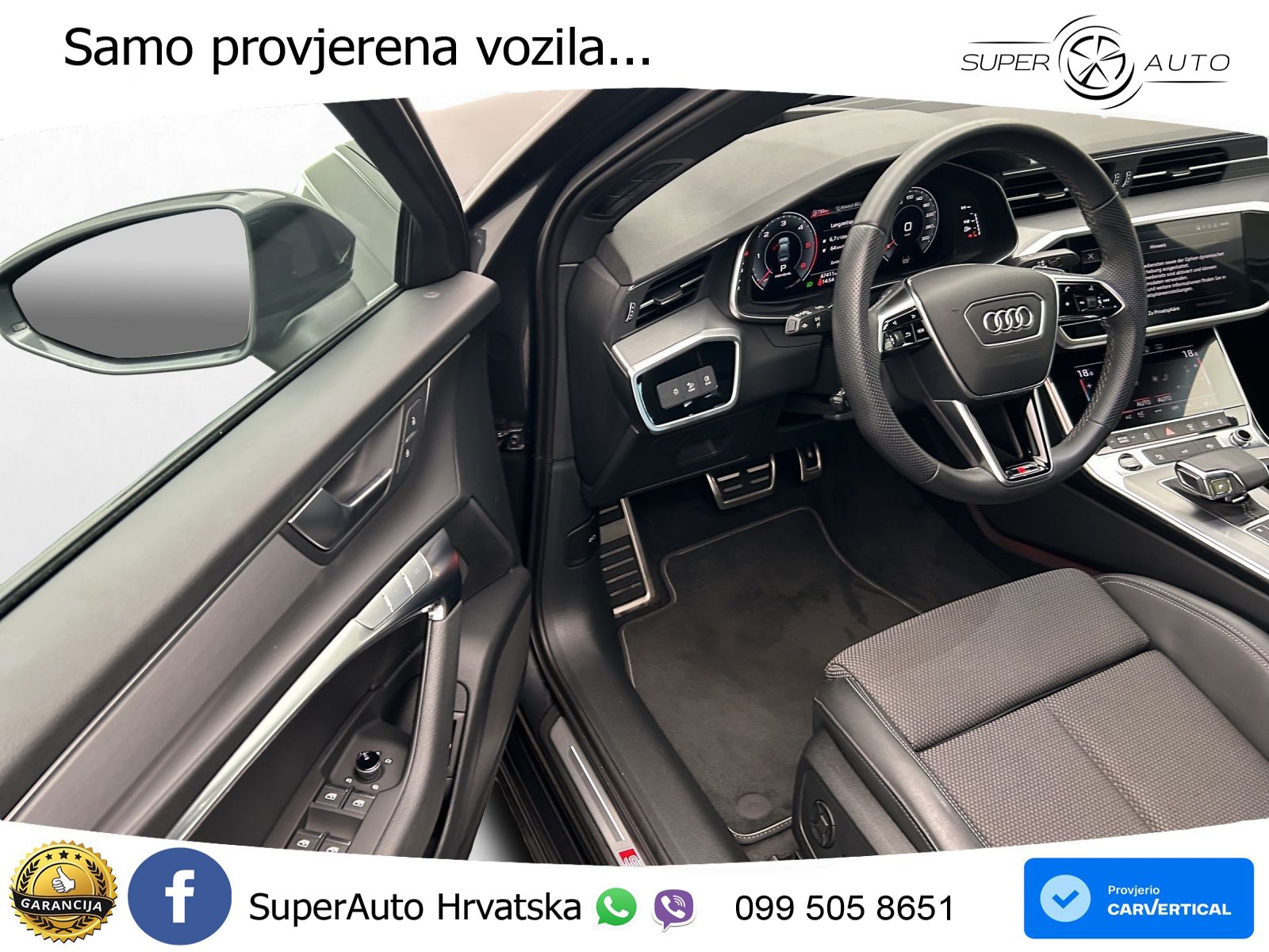 Audi A6 40 TDI (204 KS) quattro ultra S tronic S line LED+GR SJED+ACC