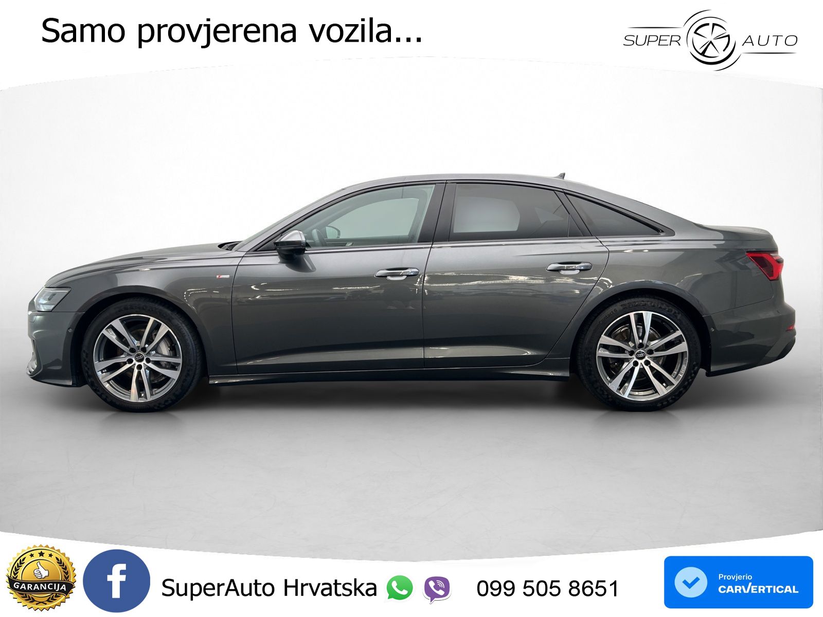Audi A6 40 TDI (204 KS) quattro ultra S tronic S line LED+GR SJED+ACC
