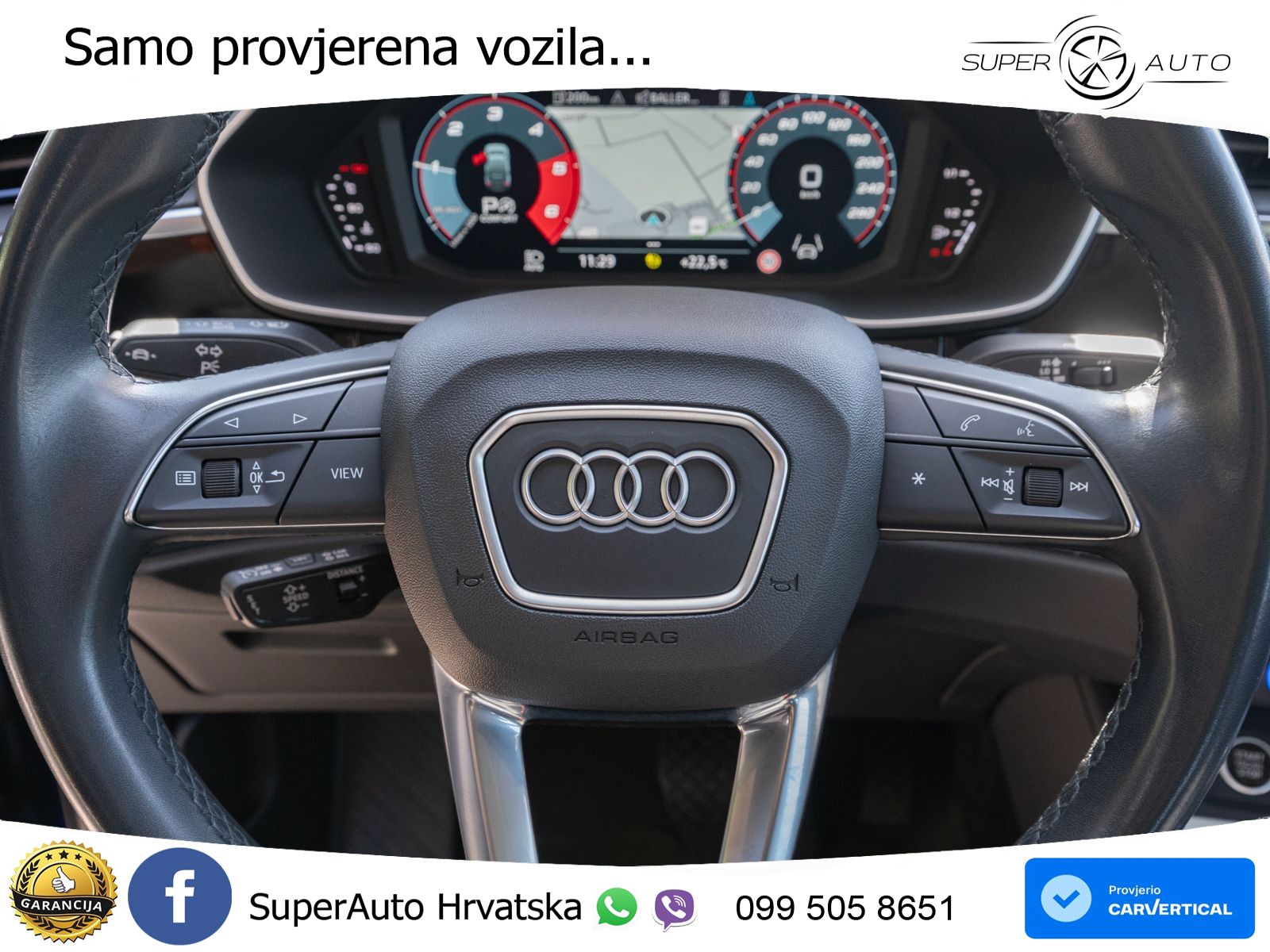 Audi Q3 Sportback 40 TDI (200 KS) quattro S tronic S line LED+GR SJED+ACC