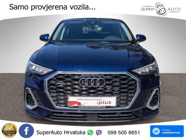 Audi Q3 Sportback 40 TDI (200 KS) quattro S tronic S line LED+GR SJED+ACC