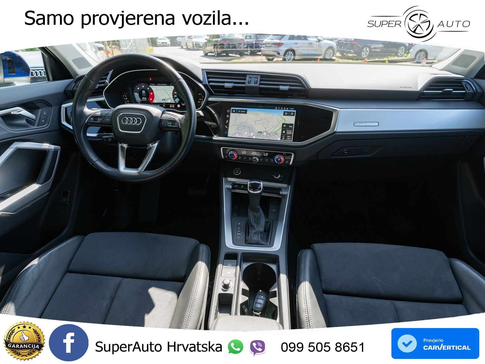Audi Q3 Sportback 40 TDI (200 KS) quattro S tronic S line LED+GR SJED+ACC