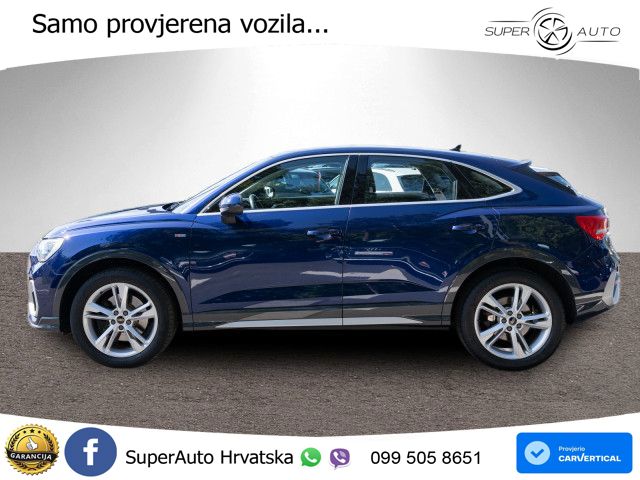 Audi Q3 Sportback 40 TDI (200 KS) quattro S tronic S line LED+GR SJED+ACC