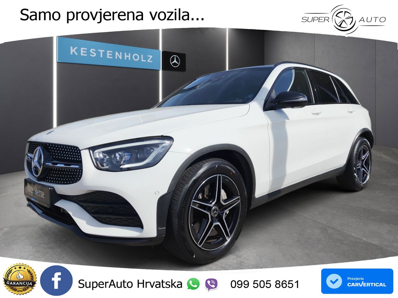 Mercedes GLC 300d (245 KS) 4MATIC G-TRONIC AMG LED+GR SJED+ACC