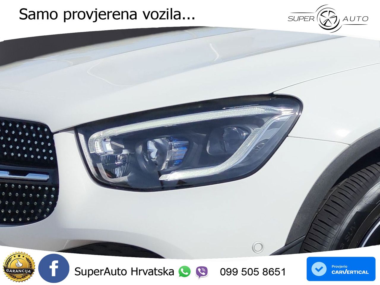 Mercedes GLC 300d (245 KS) 4MATIC G-TRONIC AMG LED+GR SJED+ACC