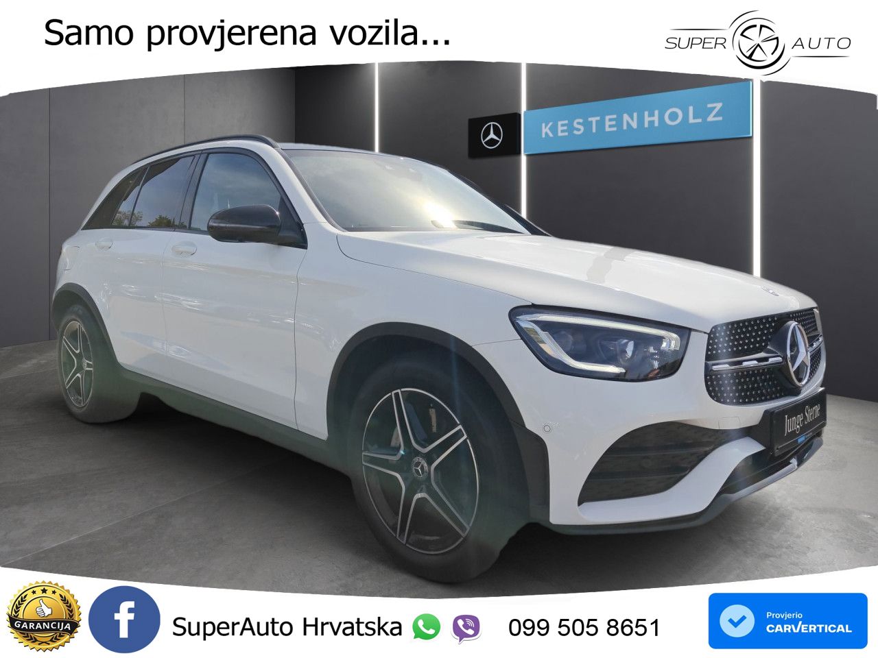Mercedes GLC 300d (245 KS) 4MATIC G-TRONIC AMG LED+GR SJED+ACC