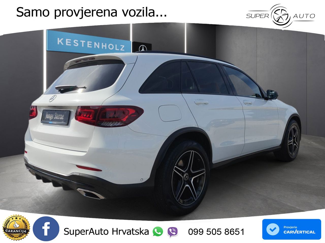 Mercedes GLC 300d (245 KS) 4MATIC G-TRONIC AMG LED+GR SJED+ACC