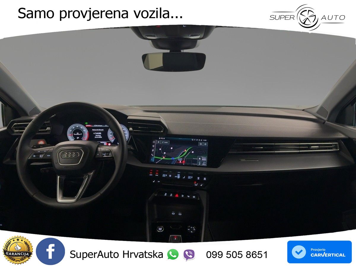 Audi A3 Sportback 30 TFSI (116 KS) Mild Hybrid S tronic advanced LED+GR SJED+ACC
