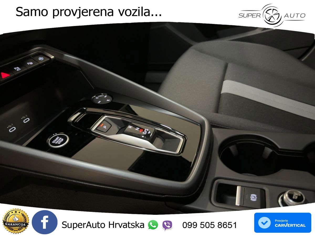 Audi A3 Sportback 30 TFSI (116 KS) Mild Hybrid S tronic advanced LED+GR SJED+ACC