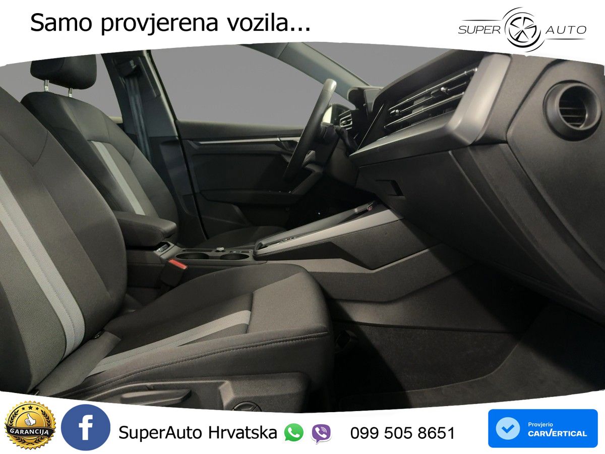 Audi A3 Sportback 30 TFSI (116 KS) Mild Hybrid S tronic advanced LED+GR SJED+ACC