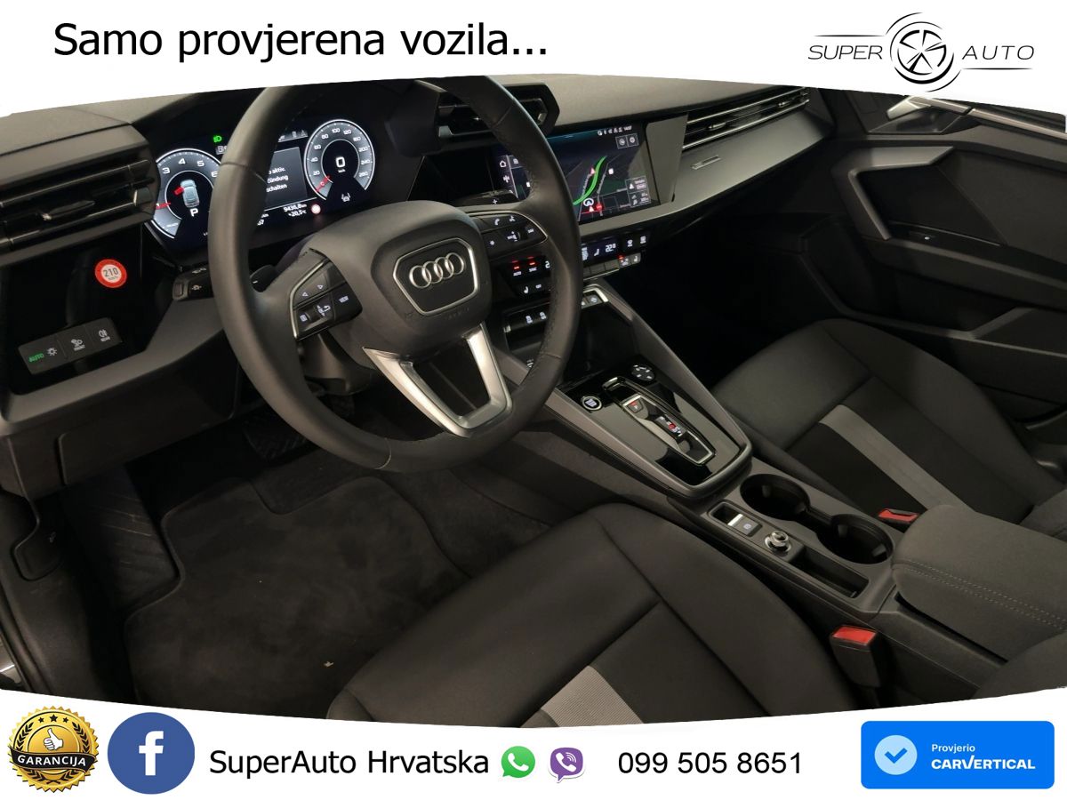 Audi A3 Sportback 30 TFSI (116 KS) Mild Hybrid S tronic advanced LED+GR SJED+ACC