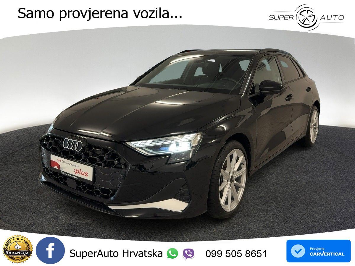 Audi A3 Sportback 30 TFSI (116 KS) Mild Hybrid S tronic advanced LED+GR SJED+ACC