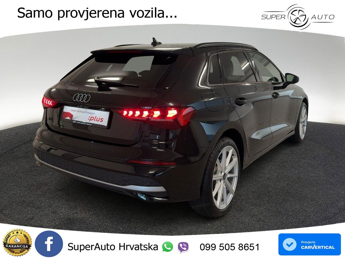 Audi A3 Sportback 30 TFSI (116 KS) Mild Hybrid S tronic advanced LED+GR SJED+ACC