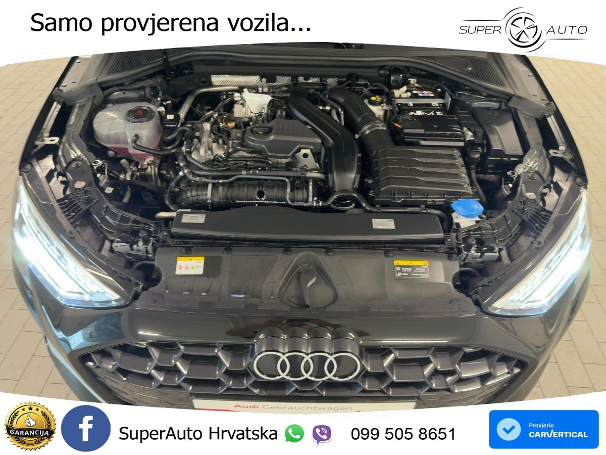 Audi A3 Sportback 30 TFSI (116 KS) Mild Hybrid S tronic advanced LED+GR SJED+ACC