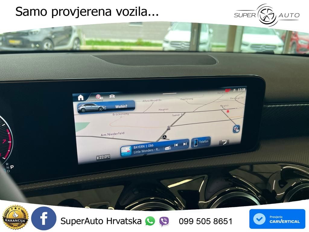 Mercedes-Benz A 180 7G-DCT LED+GR SJED+ACC