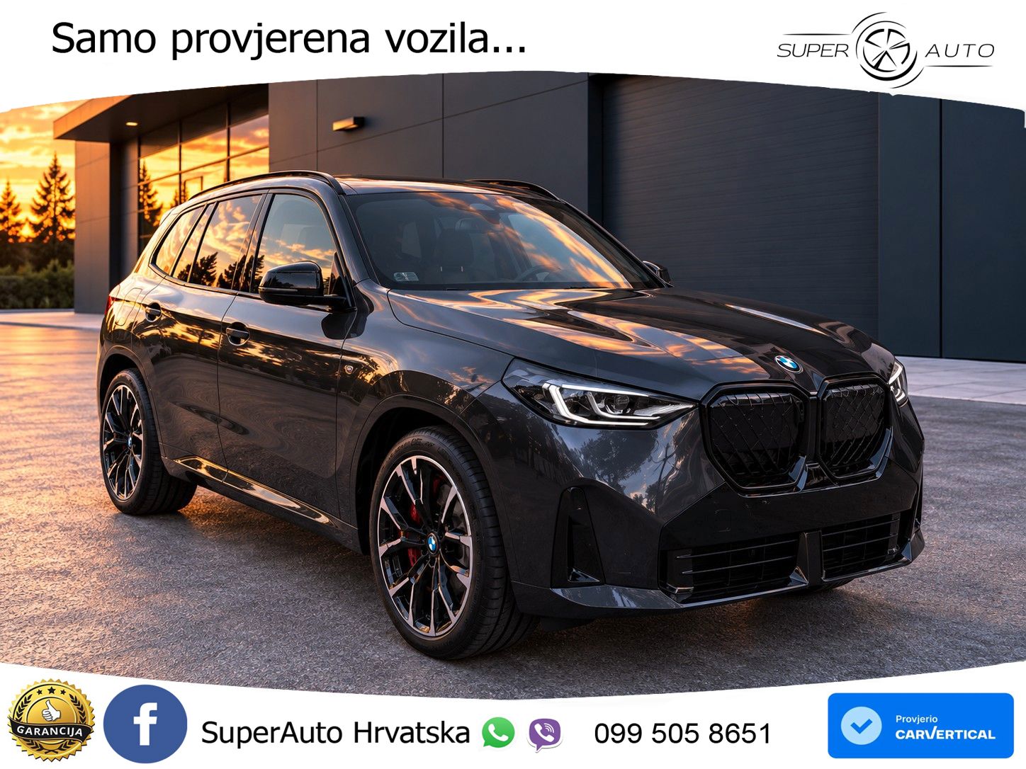 BMW X3 40d xDrive Steptronic M Sport LED+GR SJED+ACC