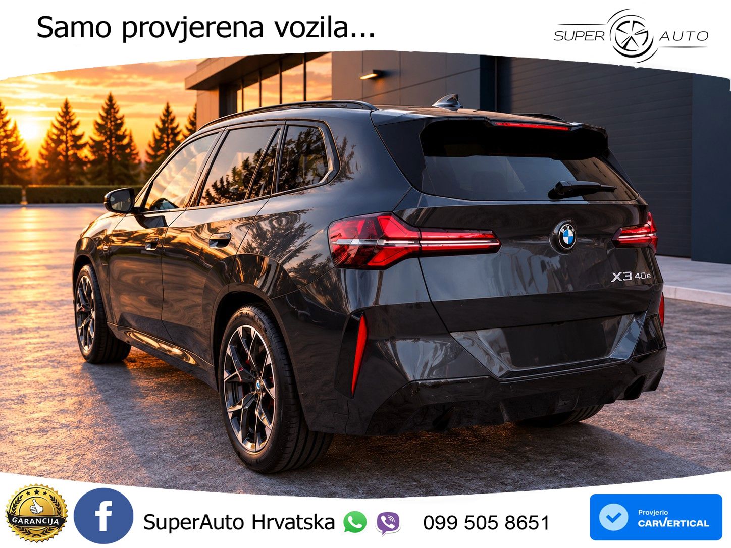 BMW X3 40d xDrive Steptronic M Sport LED+GR SJED+ACC