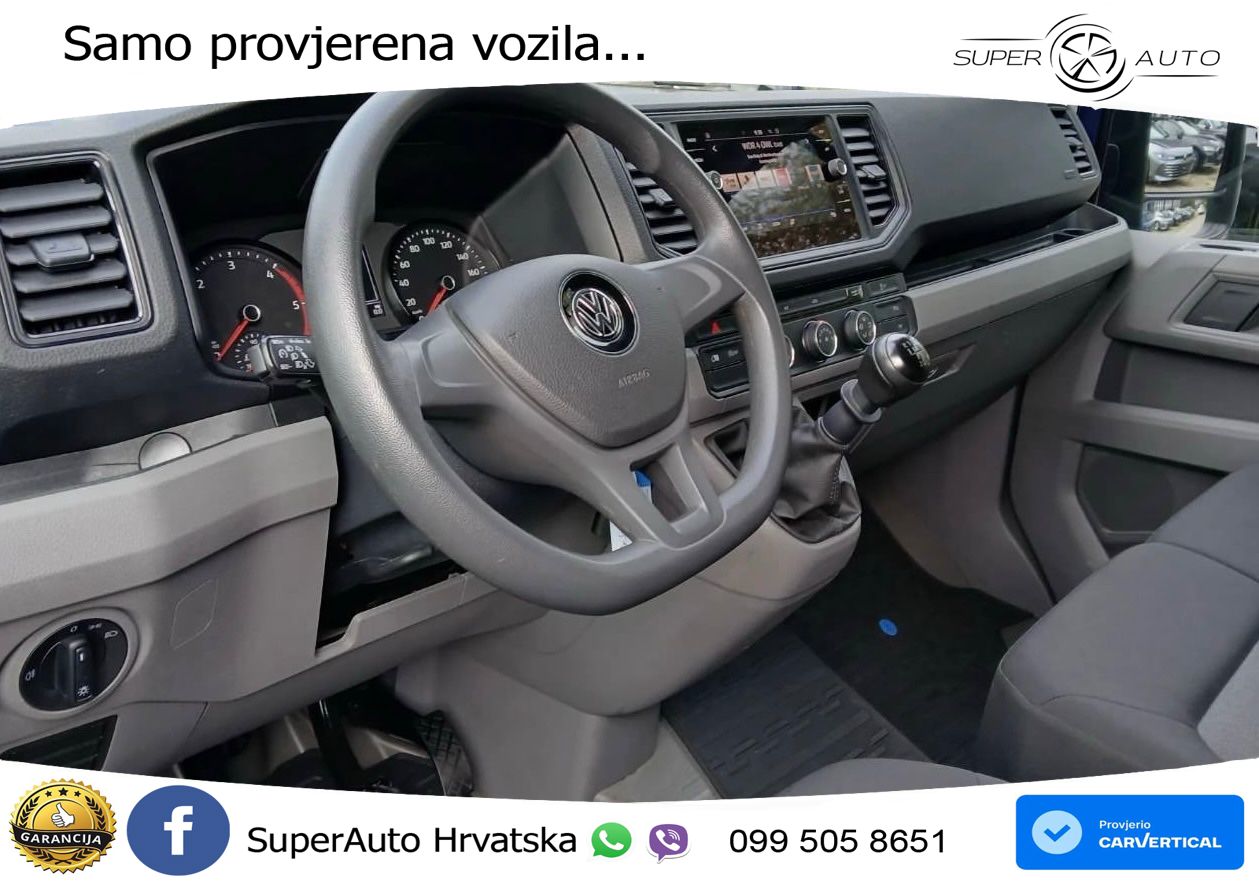 Volkswagen Crafter 2,0 TDI L3H3 LED CAM PDC NAVI TEMPOMAT 140 KS