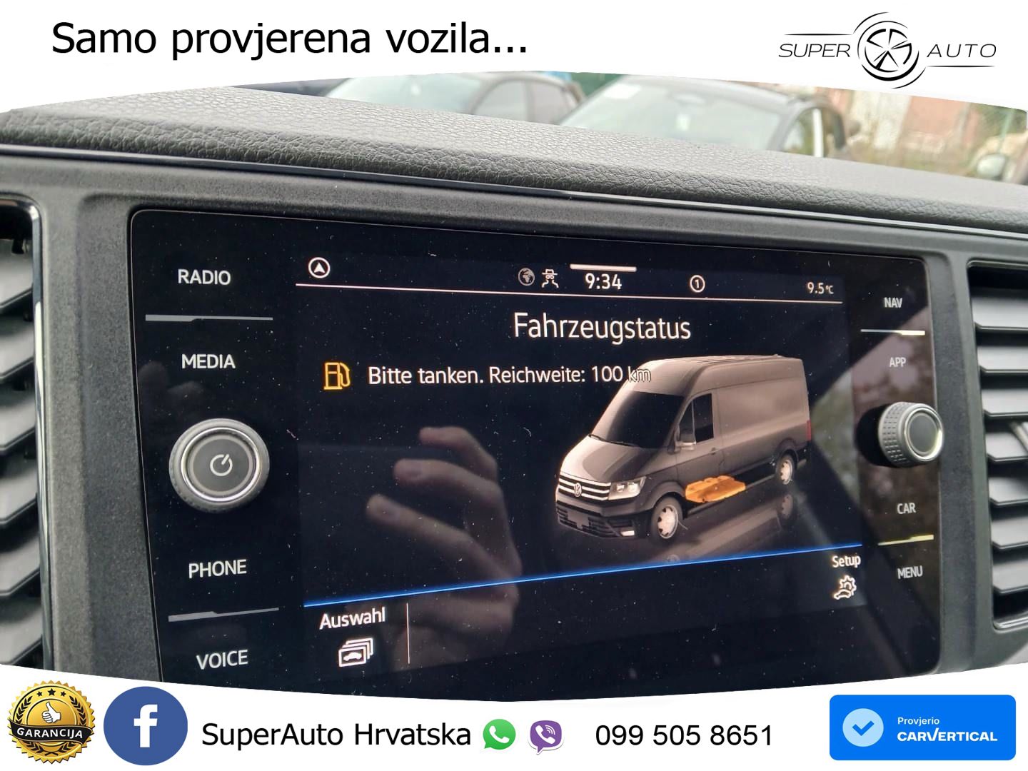 Volkswagen Crafter 2,0 TDI L3H3 LED CAM PDC NAVI TEMPOMAT 140 KS