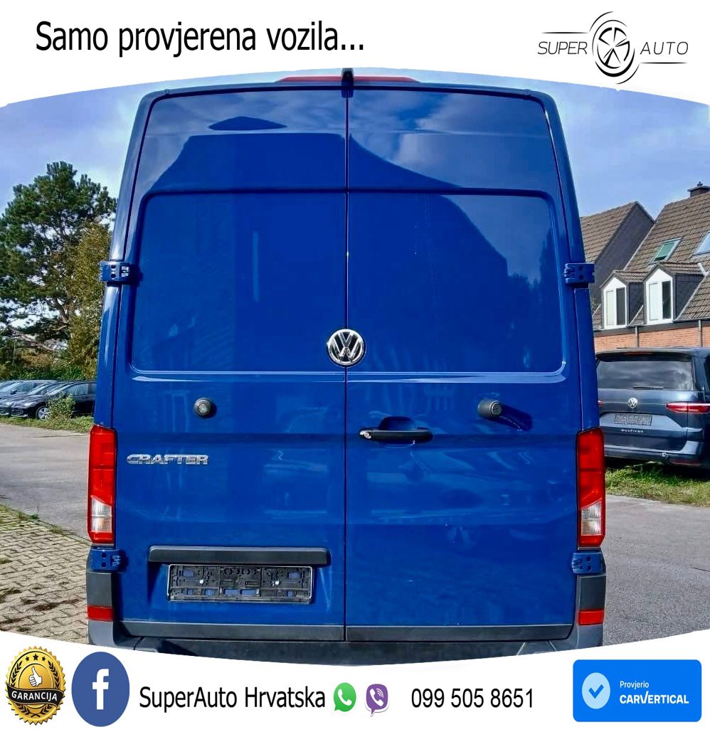 Volkswagen Crafter 2,0 TDI L3H3 LED CAM PDC NAVI TEMPOMAT 140 KS