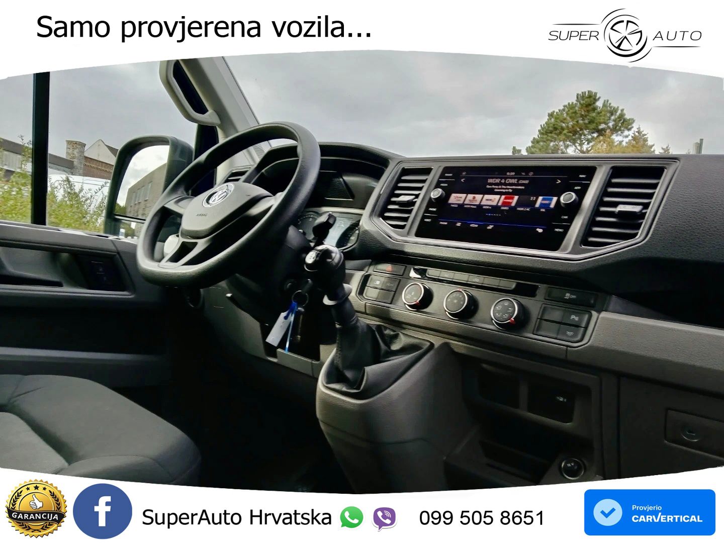 Volkswagen Crafter 2,0 TDI L3H3 LED CAM PDC NAVI TEMPOMAT 140 KS