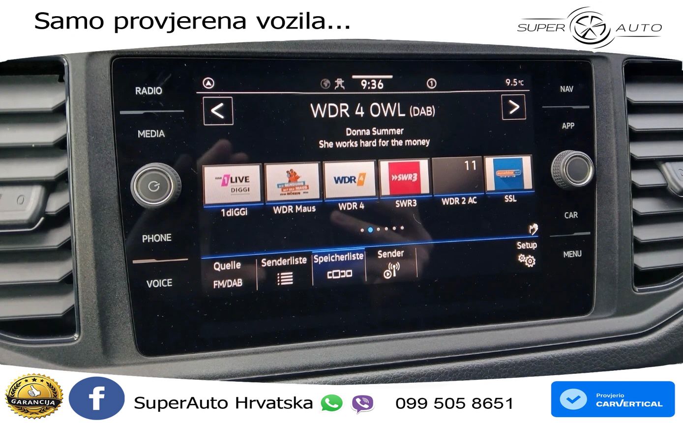 Volkswagen Crafter 2,0 TDI L3H3 LED CAM PDC NAVI TEMPOMAT 140 KS