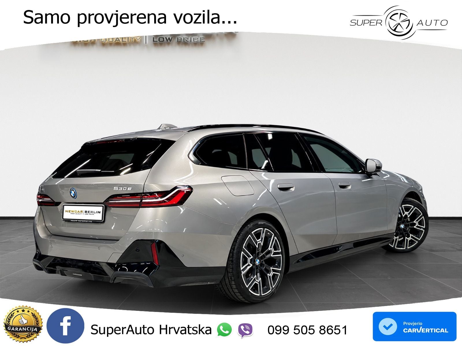 BMW 530e Touring (299 KS) xDrive Steptronic M Sport ZRAČNI+ACC+GR SJED+360