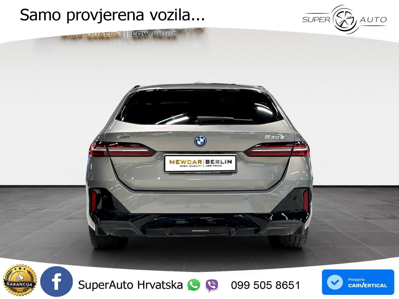 BMW 530e Touring (299 KS) xDrive Steptronic M Sport ZRAČNI+ACC+GR SJED+360