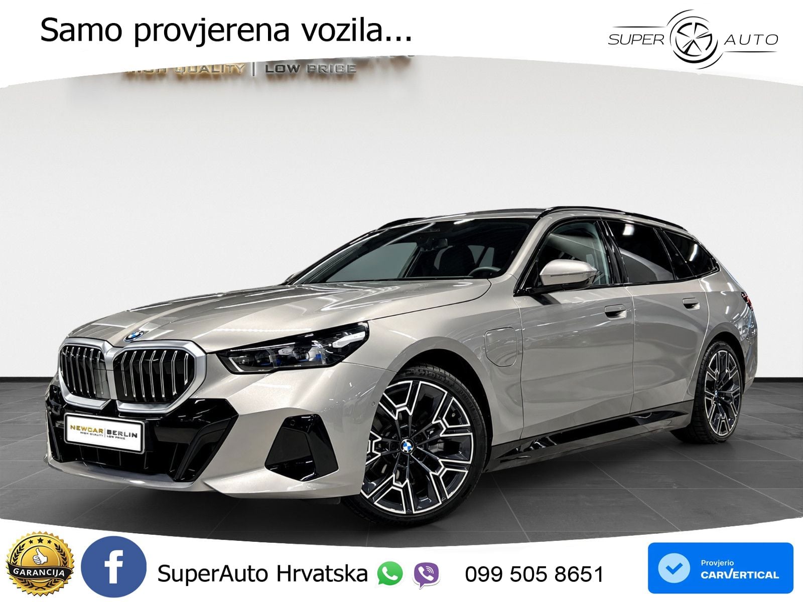 BMW 530e Touring (299 KS) xDrive Steptronic M Sport ZRAČNI+ACC+GR SJED+360