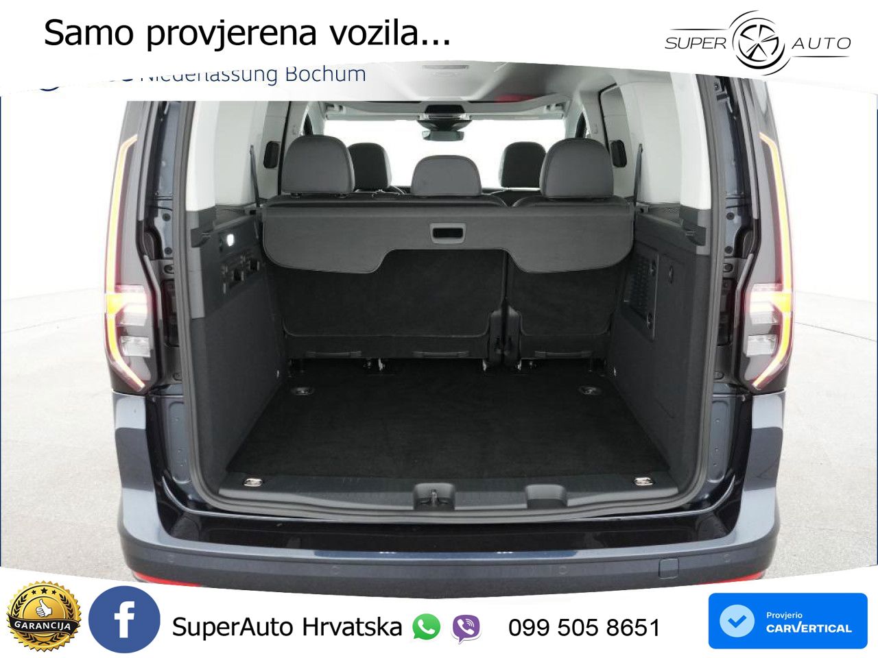 Volkswagen Caddy Style Navi Sitzhzg. Klima 5 Jahre Euro6 ZV 116 KS