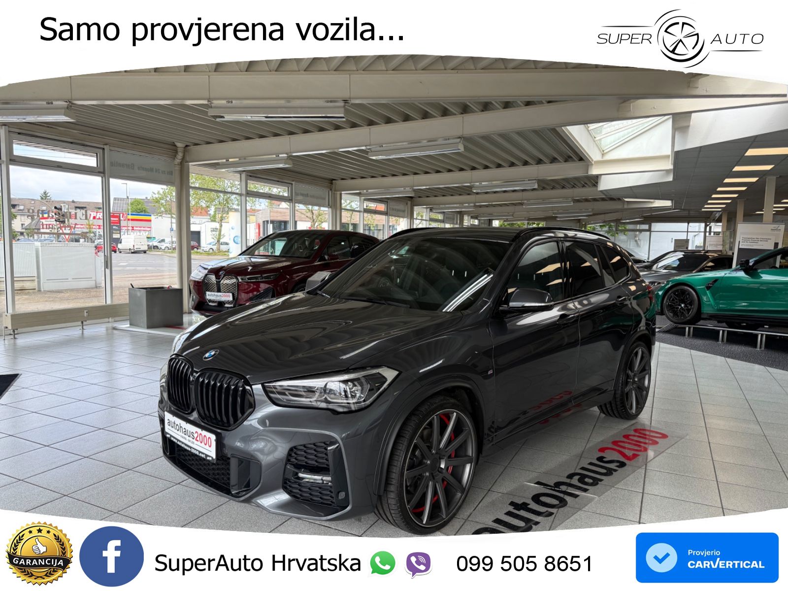 BMW X1 20d (190 KS) xDrive Steptronic M Sport LED+GR SJED+ACC
