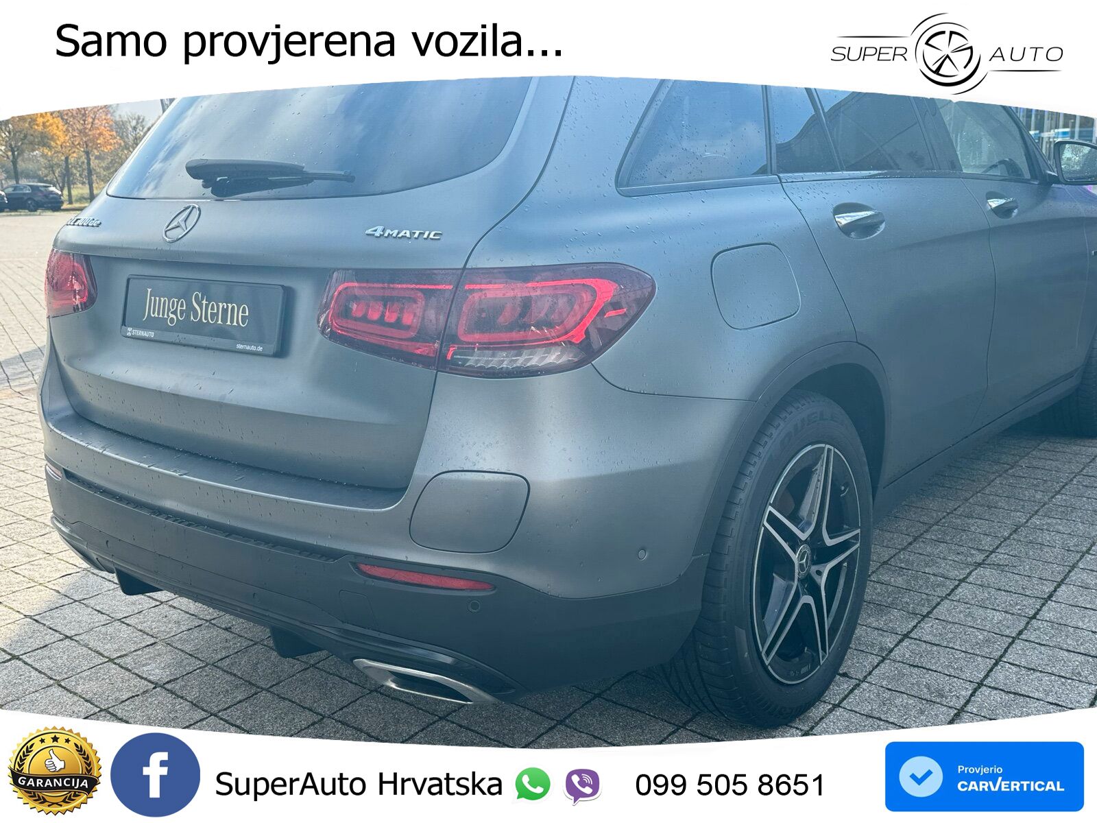 Mercedes GLC 300de (306 KS) 4MATIC 9G-TRONIC AMG ZRAČNI+ACC+GR SJED+KAM